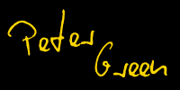 Unterschrift Peter Greens